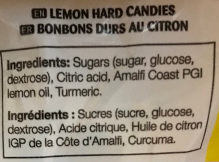 700g | Perle di Sole Amalfi Lemon Drops | Italian Hard Candy